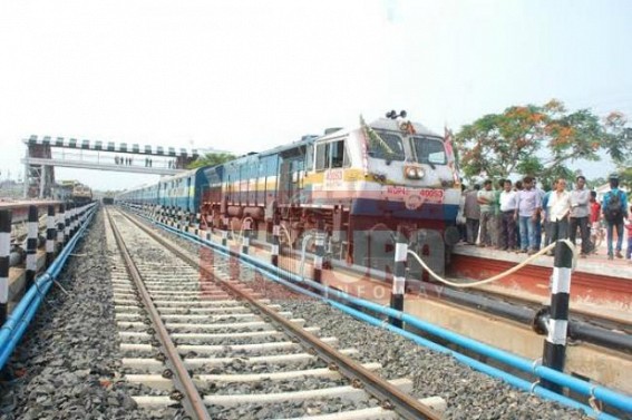 Uncertainty looms large over the commencement of BG express train, Tripura losing its hopes for the commencement of BG express train by May: NFR construction official talks to TIWN